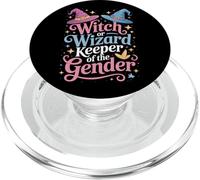 Witch Or Wizard Keeper Of The Gender LGBTQ Allies Statement PopSockets PopGrip for MagSafe