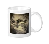 Witch Pack Of 1 Printing Mug Witches Dance Forest Aesthetic Tree Plant Magic Pretty Foggy gray Ceramic lnsulated Unspillable Kitchen School Office Pantry Desk With Handles Tea Cups 11 Ounce