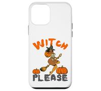 Witch Please Funny Halloween Melanin Black Women Brown Skin Case for iPhone 12 mini