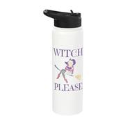 Witch Please Halloween Stainless Steel Insulated Water Bottle