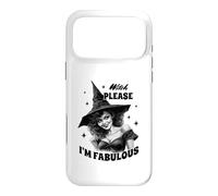 Witch Please I'm Fabulous Funny Witch Quote Wicca Pagan Pun Case for iPhone 17 Pro Max