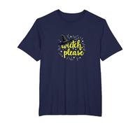 Witch, Please: Magical Halloween Humor for Spellcasters T-Shirt, Men's Big and Tall, Navy, 4X Tall