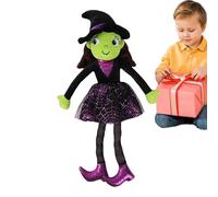 Witch Plush Doll,Halloween Kids Plush Toys Witch Dolls | Lovely Soft Skin-Friendly Decor for Indoor Offices Bed Party Girls Kids Living Room Decoration