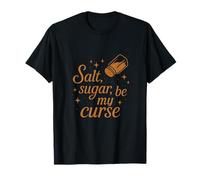 Witch Poetry Salt Sugar Be My Curse Halloween Apparel T-Shirt
