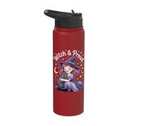 Witch & Proud Starry Night Stainless Steel Insulated Water Bottle