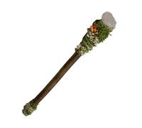 Witch Rod Crystal Decor | Altar Decoration Home Decoration for Divination | Decoration Living Room Bedroom Study Room Bedside Spiritual Accessory Of Front And With Elegant Style