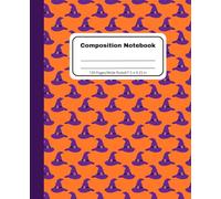 Witch’s Hat Composition Notebook: Wide-Ruled School Book for Kids