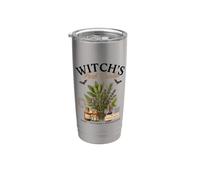 Witch´s Herb Garden Halloween Costume Pumpkin Ghost Horror Stainless Steel Insulated Tumbler