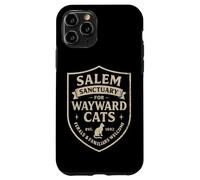 Witch Salem Sanctuary for Wayward Cats, Funny Halloween Case for iPhone 11 Pro