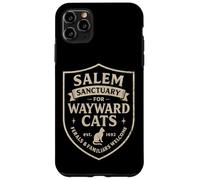 Witch Salem Sanctuary for Wayward Cats, Funny Halloween Case for iPhone 11 Pro Max