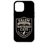 Witch Salem Sanctuary for Wayward Cats, Funny Halloween Case for iPhone 12 Pro Max