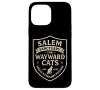 Witch Salem Sanctuary for Wayward Cats, Funny Halloween Case for iPhone 13 Pro Max