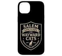 Witch Salem Sanctuary for Wayward Cats, Funny Halloween Case for iPhone 14 Plus