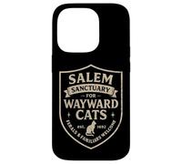 Witch Salem Sanctuary for Wayward Cats, Funny Halloween Case for iPhone 14 Pro