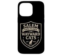 Witch Salem Sanctuary for Wayward Cats, Funny Halloween Case for iPhone 14 Pro Max