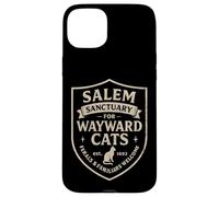 Witch Salem Sanctuary for Wayward Cats, Funny Halloween Case for iPhone 15 Plus
