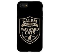 Witch Salem Sanctuary for Wayward Cats, Funny Halloween Case for iPhone SE (2020) / 7/8