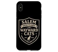 Witch Salem Sanctuary for Wayward Cats, Funny Halloween Case for iPhone XS Max