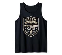 Witch Salem Sanctuary for Wayward Cats, Funny Halloween Tank Top