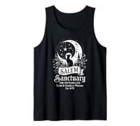 Witch Salem Sanctuary for Wayward Cats Halloween Tank Top