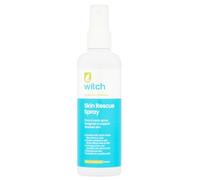 Witch Skin Rescue Spray to support stressed and blemish-prone skin. With Witch Hazel, Silver Birch and Aloe Vera. Rebalances and hydrates. 125ml