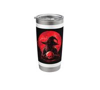 Witch Skull Goth Moon Men Black Gothic Women Skull Witch Stainless Steel Insulated Tumbler