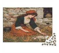 Witch - Small Stone on The Grass Puzzle 1000pcs (75x50cm) Puzzles, Die Für Erwachsene Und Personen Ab 14 Jahren Geeignet Sind