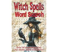 Witch Spells Word Search: Over 50 Easy to Read Word Search Puzzles About Magic Spells, Wicca, Witchcraft & More | 6"x9" | Great for Vacations, Christmas & Holidays