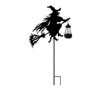 Witch Stake Solar Light - Halloween Outdoor Dice Light