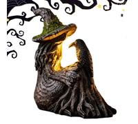 Witch Statue Gothic Retro Battery Operated LED