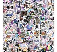 Witch Stickers 300Pcs Vintage Gothic Witchy Stickers Aesthetic Magic Potions Sticker Waterproof Vinyl Decals for Kindle Laptop Phone Water Bottle Magic Book Tarot Cards