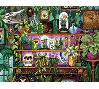 Puzzle 2000 pieces, Des 14 ans, Bibelots et objets de sorciere, Puzzle de qualité premium fabriqué en Europe, Plantes, 12001416