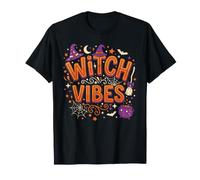 Witch Vibes Funny Halloween Spooky Season Costume T-Shirt