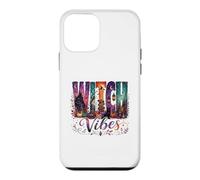 Witch Vibes Spooky Season Black Cat Pumpkins Case for iPhone 12 mini