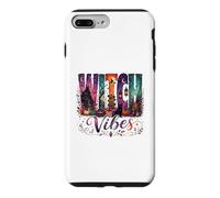 Witch Vibes Spooky Season Black Cat Pumpkins Case for iPhone 7 Plus/8 Plus