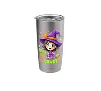 Witch Way to The Candy Halloween Stainless Steel Insulated Tumbler
