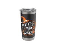 Witch Way to the Wine? Halloween Witch Stainless Steel Insulated Tumbler