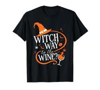 Witch Way to The Wine? Halloween Witch T-Shirt
