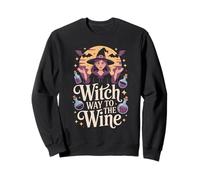 Witch Way To The Wine Potion Witchcraft Sweatshirt