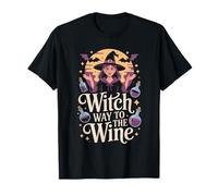 Witch Way to The Wine Potion Witchcraft T-Shirt