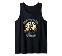Witch Way to the Wine Sexy Witch Tank Top