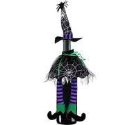 Witch Wine Bottle Cover, Witch Wine Bottle Cover | Home Wine Bottle Topper, Funny Witch Hat and Legs, Decorative Wine Bottle Cover, Piece, As Shown in Image, Se référer au descriptif, Refer to