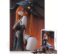 Witch with Many Eyes Jigsaw for Teenagers1000 Pieces Mental Sharpness Calm Leisure Precise Fit (38x26cm)