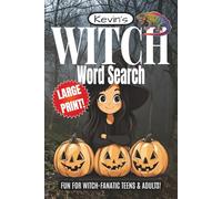Witch Word Search Puzzle Book: Word Searches, with Easy to Read, Large Print, about Witch Magic, Spells, Potions and More! | 6 x 9 inches | 110 pages | 55 Puzzles