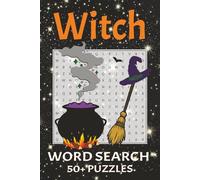 Witch Word Search Puzzle Book: Word Searches with Easy to Read Print about Witchcraft, Witchy Herbs, Witch Skills, and More | 6 x 9 inches, 110 pages ... Gift for Vacations, Holidays, and Free Time