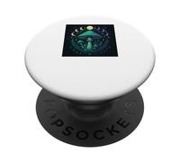 Witchcore Moon Celestial Botanical Fungi Aesthetic Design PopSockets Adhesive PopGrip