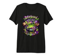 Witchcore Sewing Magic Cauldron Premium T-Shirt