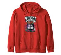 Witchcraft And Gardening Because Murder Is Wrong Zip Hoodie