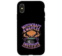 Witchcraft And Waffles Institute Spells Come With Syrup Case for iPhone X/XS