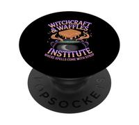 Witchcraft And Waffles Institute Spells Come With Syrup PopSockets Adhesive PopGrip